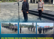 Apel Pagi Personel Siaga Sat Brimob Polda Sultra: Tingkatkan Kesiapsiagaan dan Disiplin Personel