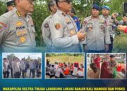 Wakapolda Sultra Tinjau Langsung Lokasi Banjir Kali Wanggu dan Posko Siaga SAR Satbrimobda Sultra