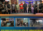 Patroli Brimob Polda Sultra di Desa Lantari Jaya, Hadirkan Rasa Aman dan Perkuat Kepercayaan Masyarakat