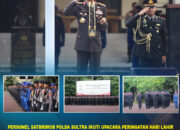Personel Satbrimob Polda Sultra Ikuti Upacara Peringatan Hari Lahir Pancasila di Mapolda Sultra