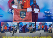 Prestasi Gemilang Bripda Irman, Personel Batalyon A Pelopor Satbrimob Polda Sultra Raih Medali Perunggu Kejuaraan Akuatik Sprint Challenge Kendari 2026