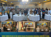Dansat Brimob Polda Sultra Hadiri Evaluasi Pelaksanaan Anggaran Semester I TA 2026, Sat Brimob Raih Penghargaan Satker Berkinerja Terbaik dari KPPN Kendari