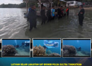 Latihan Selam Lanjutan Sat Brimob Polda Sultra Tingkatkan Profesionalisme dan Kesiapsiagaan Personel di Pantai Waworaha