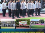 Kapolda Sultra Pimpin Upacara Pelepasan Casis Bintara dan Tamtama Polri TA 2026, Tegaskan Komitmen Mencetak Insan Bhayangkara yang Presisi
