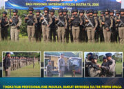 Tingkatkan Profesionalisme Pasukan, Dansat Brimob Polda Sultra Pimpin Upacara Pembukaan Peningkatan Kemampuan Brimob Personel Satbrimob Polda Sultra