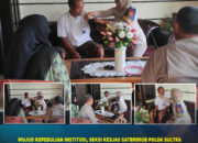 Wujud Kepedulian Institusi, Seksi Kesjas Satbrimob Polda Sultra Laksanakan Home Visit kepada Personel yang Mengalami Stroke