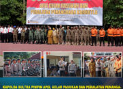 Kapolda Sultra Pimpin Apel Gelar Pasukan dan Peralatan Penanganan Karhutlah, Satbrimob Siagakan Personel dan Peralatan