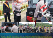 Pastikan Kesiapan Operasional, Batalyon C Pelopor Sat Brimob Polda Sultra Laksanakan Pemeriksaan Alat Khusus dan Kendaraan Dinas