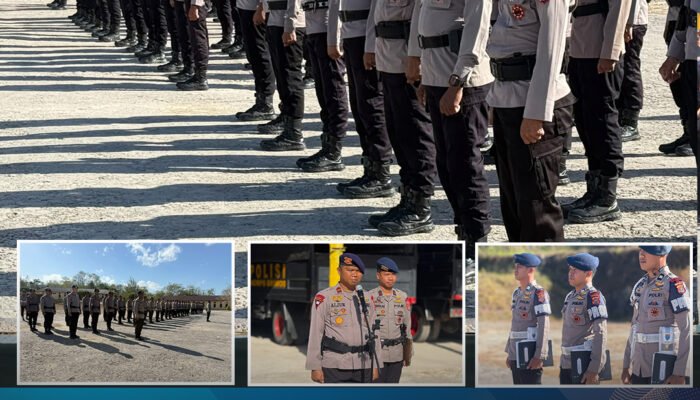 Apel Pagi, Batalyon B Pelopor Perkuat Kedisiplinan dan Kesiapsiagaan Personel