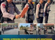 Personel Satbrimobda Sultra Laksanakan Apel Kesiapsiagaan, Tingkatkan Kesiapan dalam Menghadapi Berbagai Situasi