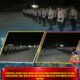 Personel Kompi Siaga Batalyon B Pelopor Satbrimob Polda Sultra Laksanakan Apel Malam dalam Rangka Menjaga Kamtibmas di Kota Baubau