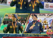 Dua Personel Satbrimob Polda Sultra Raih Juara I pada Kejuaraan Pencak Silat Arung Pallakka Championship di Bone