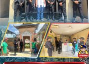 Patroli Akhir Pekan, Satbrimob Polda Sultra Pastikan Keamanan Sejumlah Tempat Ibadah di Kota Kendari