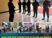 Patroli Akhir Pekan, Satbrimob Polda Sultra Hadir Jaga Keamanan di Tempat Wisata Kota Kendari