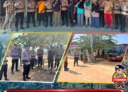 Patroli Sambang Pesisir, Satbrimobda Sultra Edukasi Masyarakat tentang Bahaya Penggunaan Bom Ikan