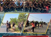 Wujud Kepedulian terhadap Kebersihan Lingkungan, Personel Satbrimob Polda Sultra Bersama Masyarakat Gelar Kerja Bakti Massal di Kolaka