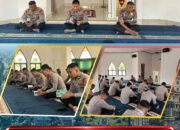 Perkuat Iman dan Integritas, Personel Batalyon C Pelopor Brimob Sultra Laksanakan Binrohtal