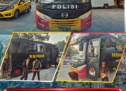 Dukung Pendidikan dan Ringankan Beban Orang Tua, Brimob Sultra Antar Siswa dengan Bus Sekolah Gratis