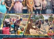 Brimob Polda Sultra Salurkan Bantuan Air Bersih bagi Warga Terdampak Kekeringan di Kelurahan Sambuli