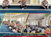 Perkuat Iman dan Integritas, Personel Batalyon C Pelopor Satbrimob Polda Sultra Laksanakan Binrohtal