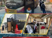 Brimob Sultra Antar Siswa dengan Bus Gratis, Wujud Kepedulian terhadap Pendidikan