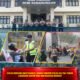 Polisi Bersama Masyarakat, Dansat Brimob Polda Sultra Turun Langsung Gatur Pagi dan Bagikan Masker