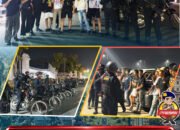 Patroli pada Jam Rawan, Brimob Polda Sultra Jaga Kamtibmas di Kota Kendari